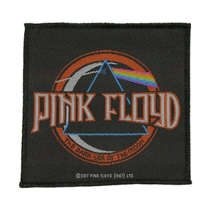 Pink Floyd Distressed Dark Side Of The Moon Patch Band Woven Sew On Applique